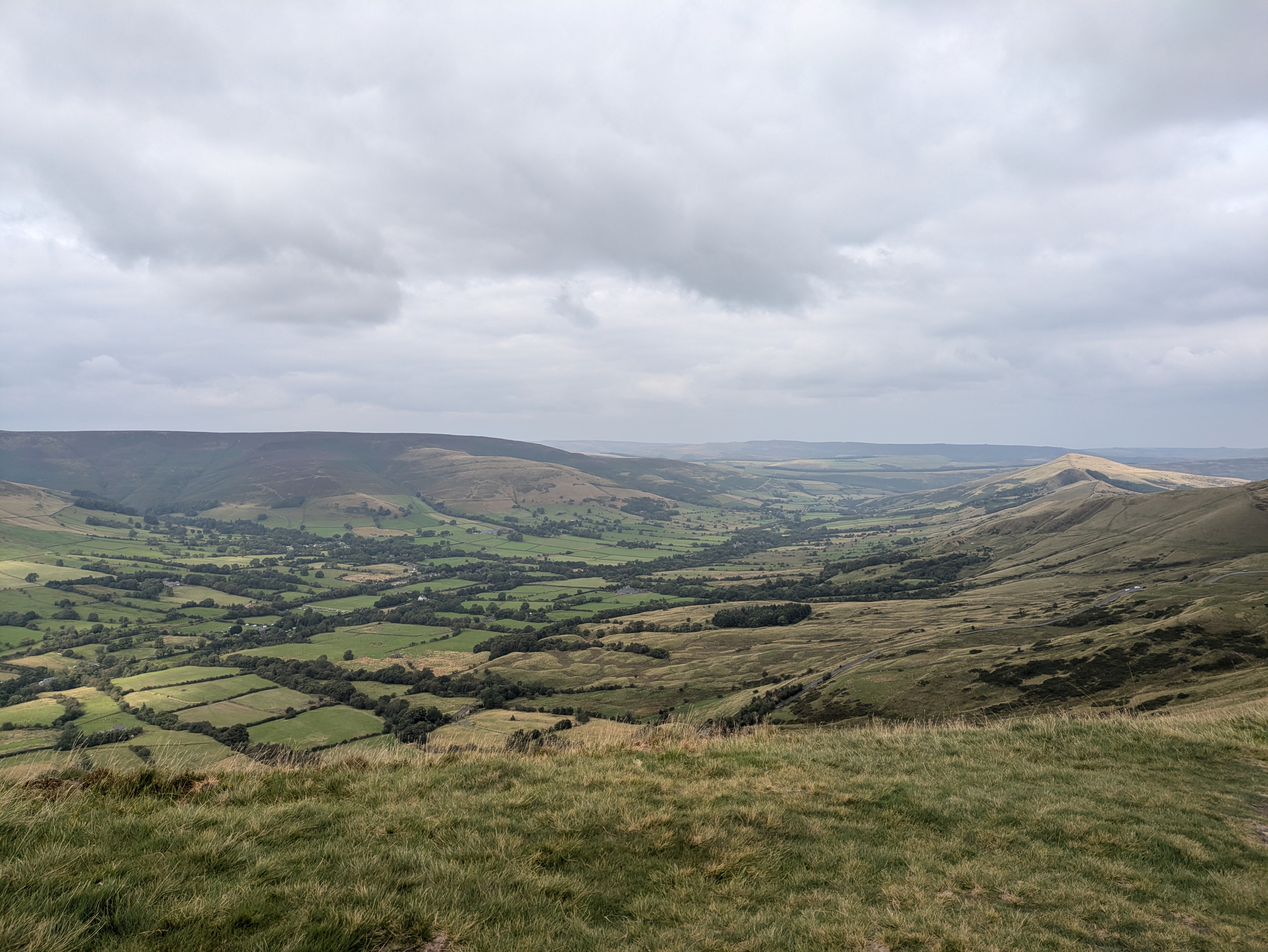 Photo of a view in the Peak District